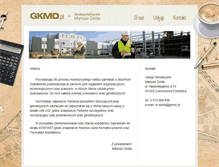 Tablet Screenshot of gkmd.pl